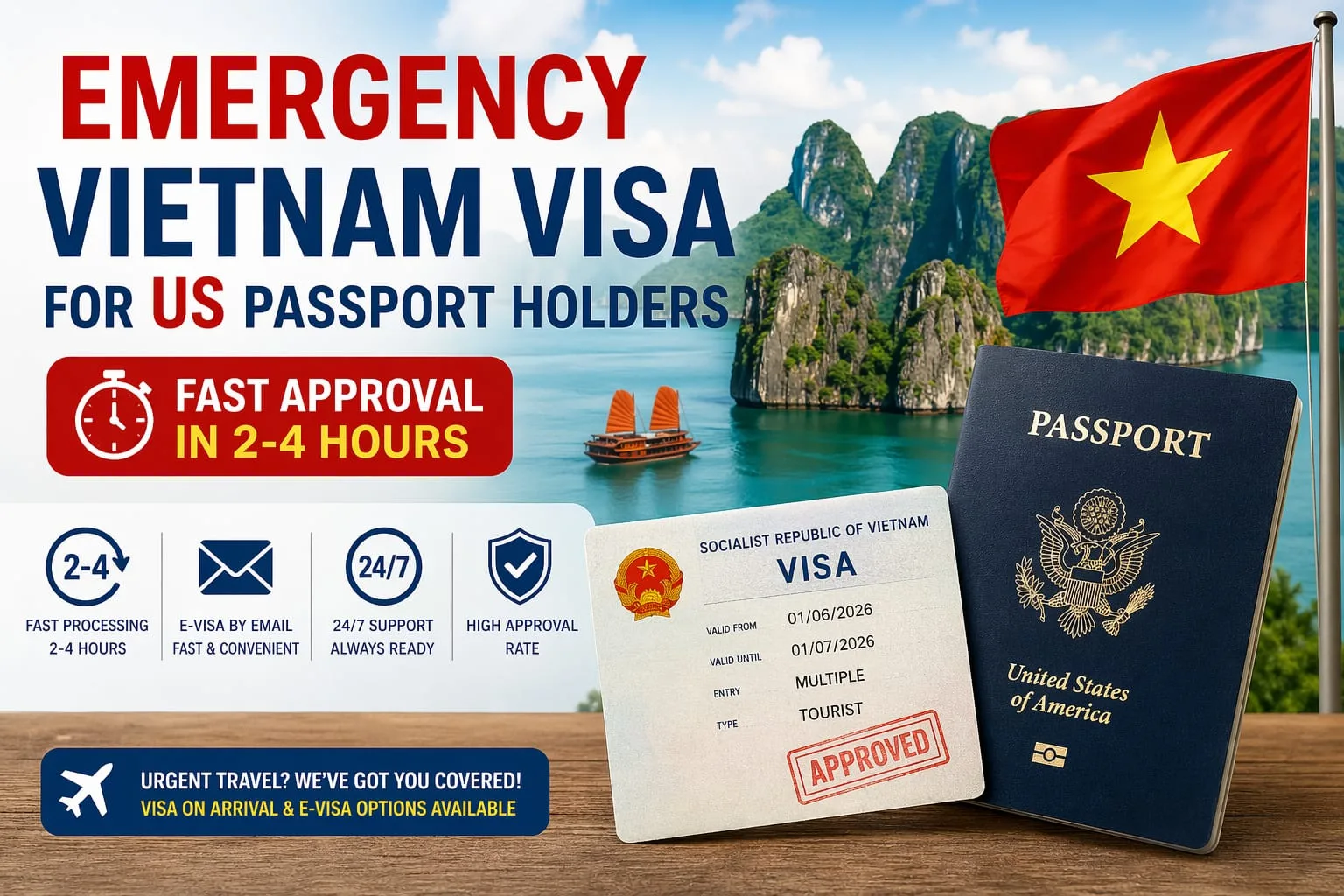 Emergency Vietnam Visa