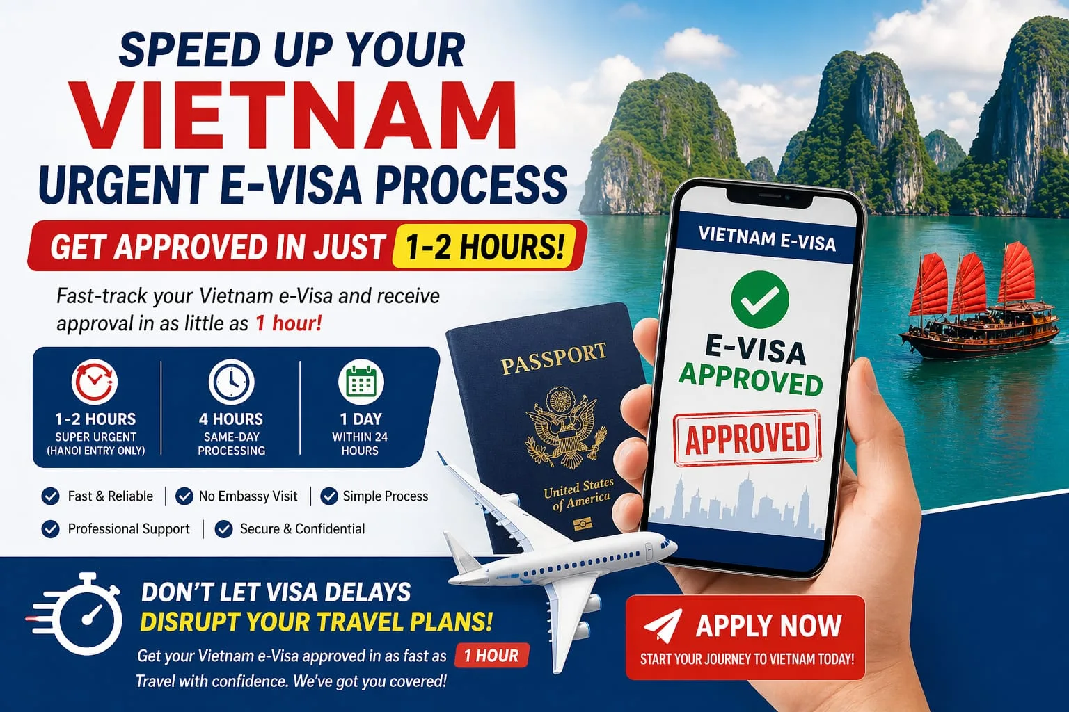 Urgent E-visa Vietnam