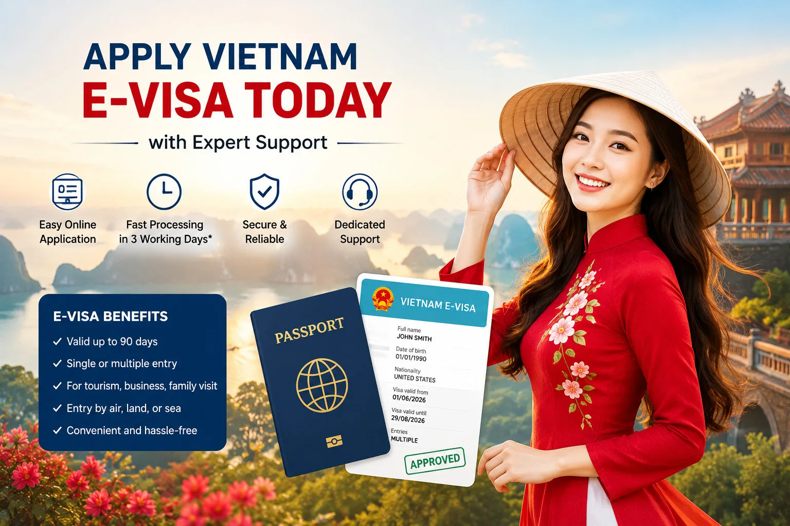 Apply Vietnam E-visa