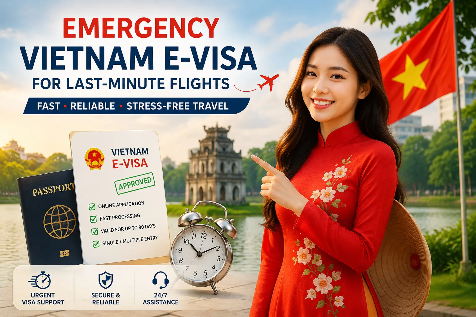 Emergency Vietnam E-visa For Last