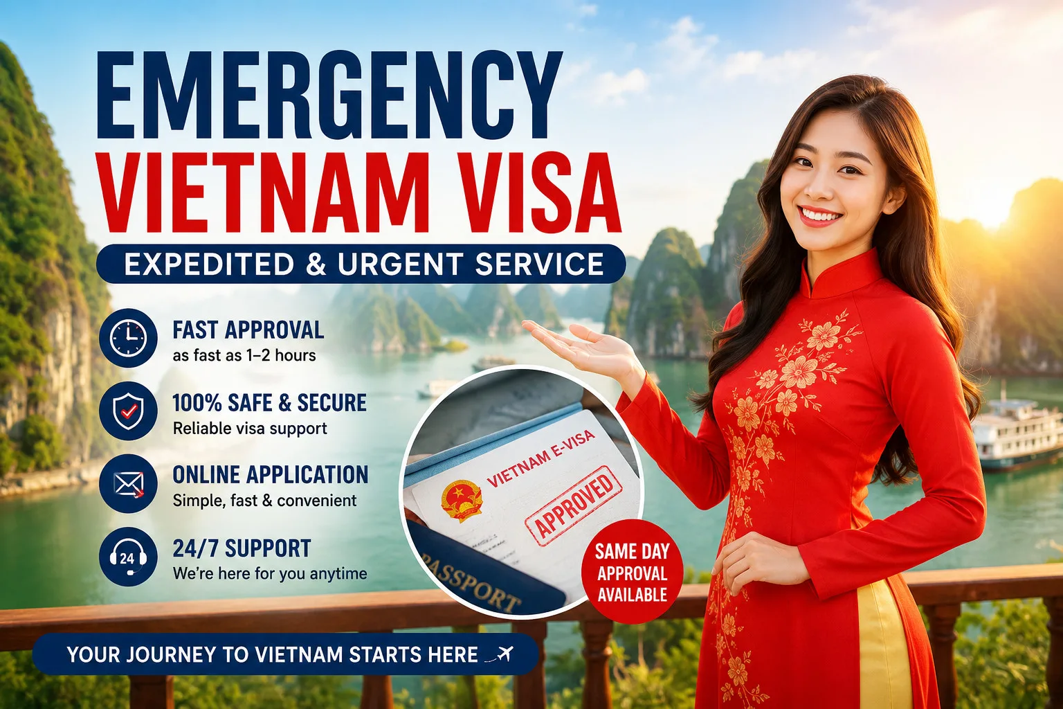 Emergency Vietnam Visa Expedited