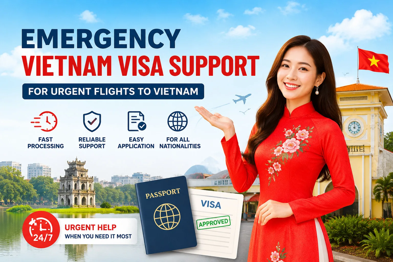 Emergency Vietnam Visa Support