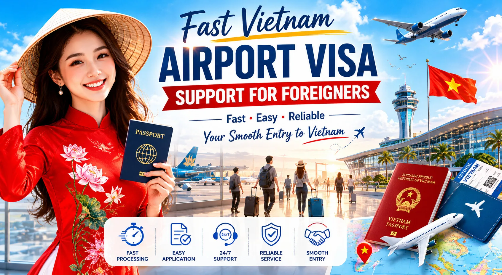 Fast Vietnam Airport Visa