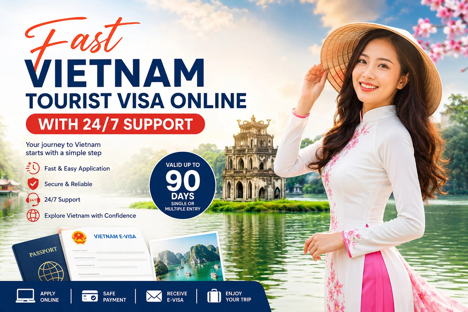 Fast Vietnam Tuorist Visa