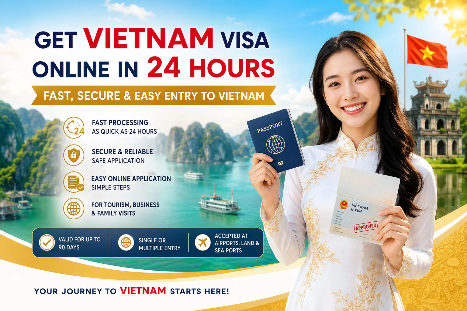 Get Vietnam Visa Online