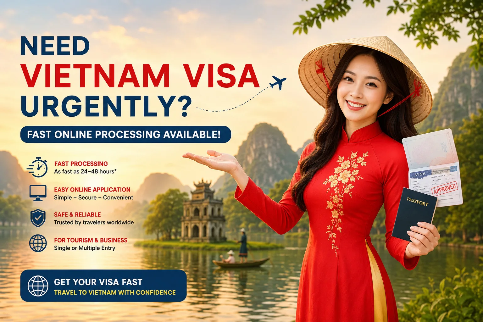 Need Vietnam Visa Urgently