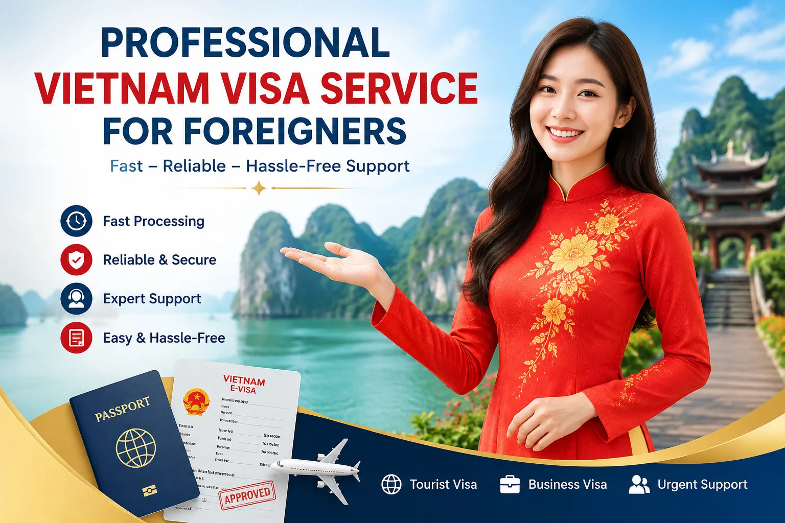 Professional Vietnam Visa Service For Foreigners