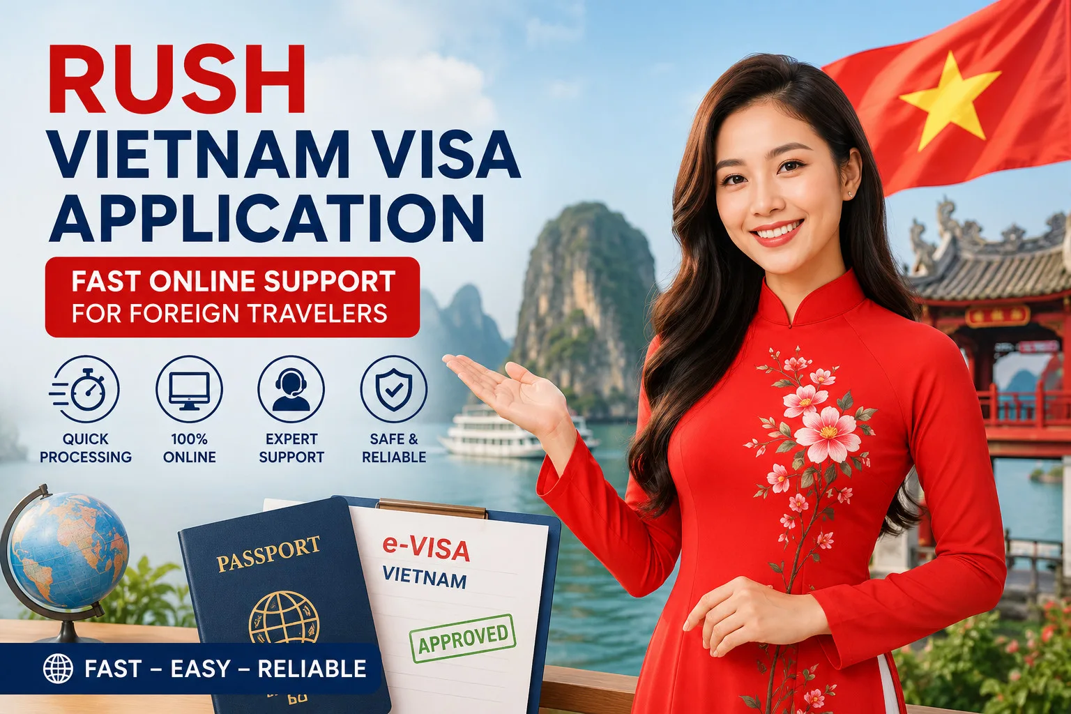 Rush Vietnam Visa Application