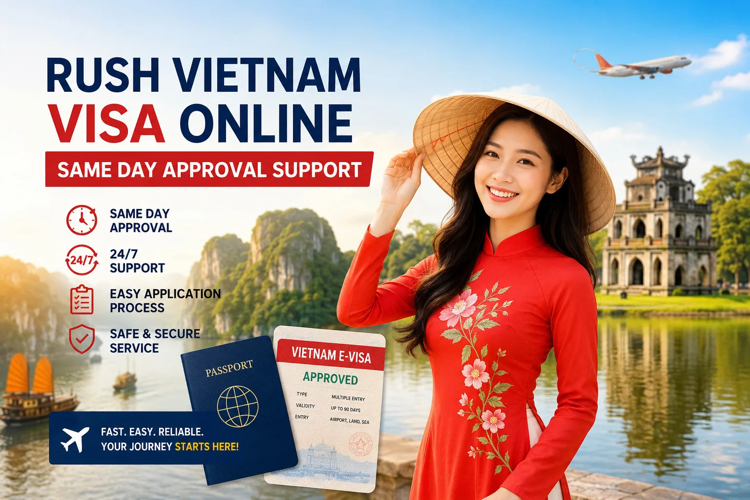 Rush Vietnam Visa Online