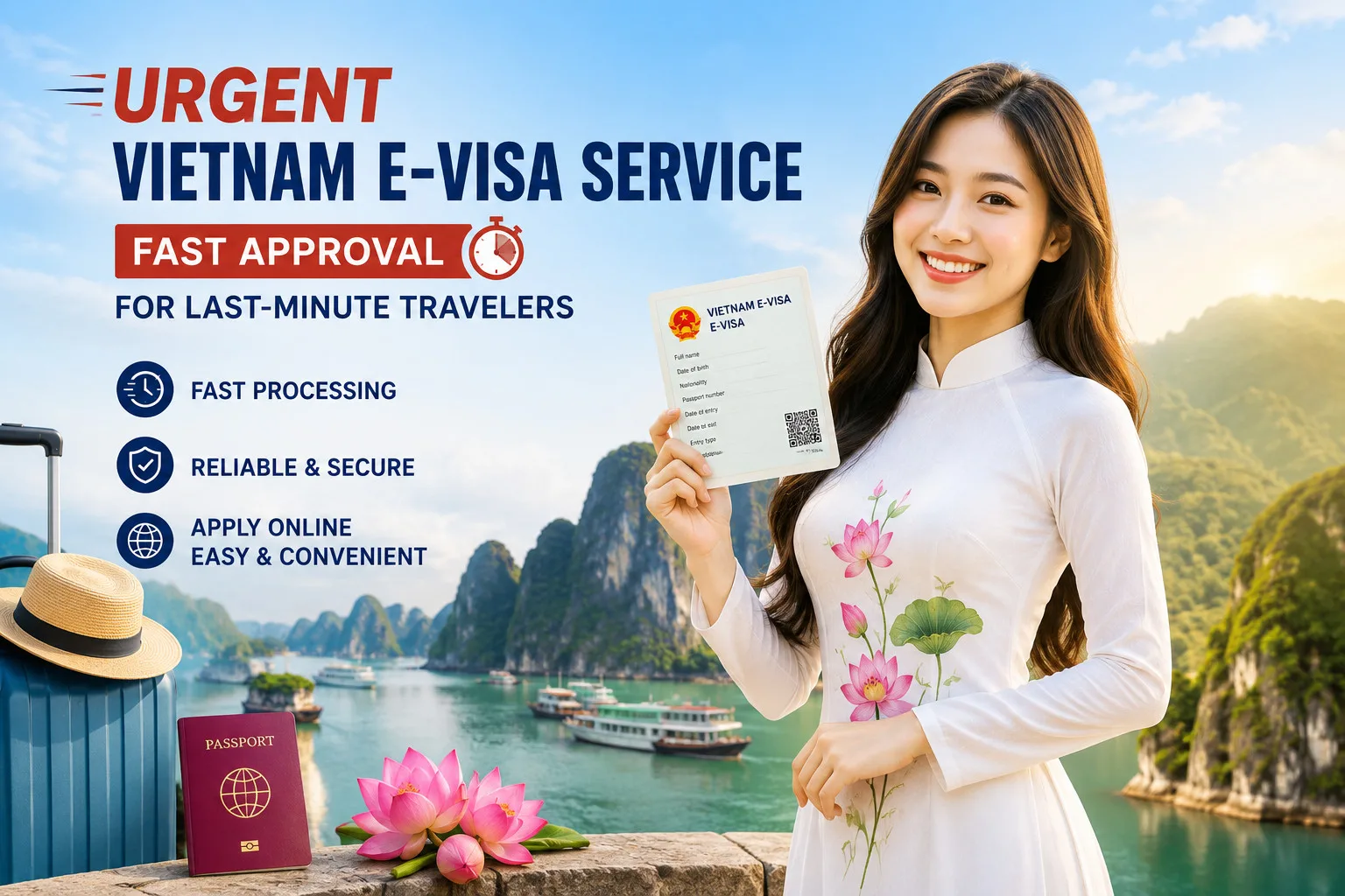 Urgent Vietnam E-visa Service