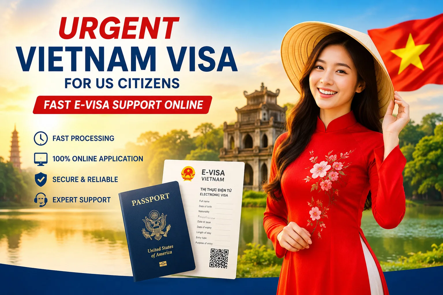 Urgent Vietnam Visa For Us Citizens