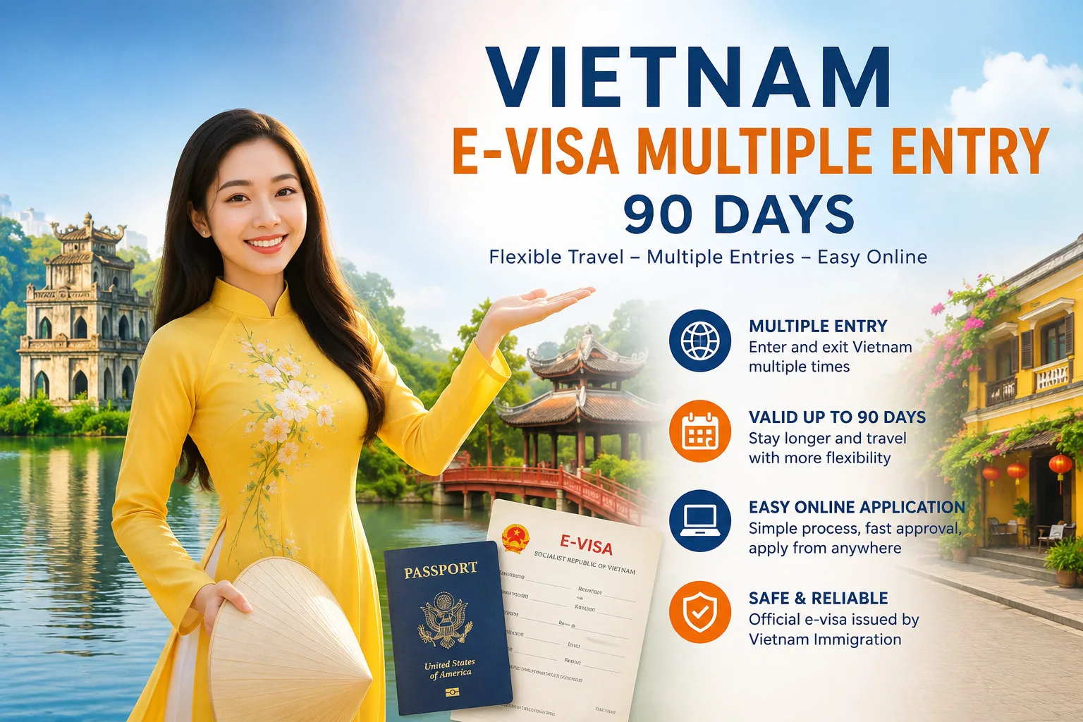 Vietnam E-visa Multiple Entry