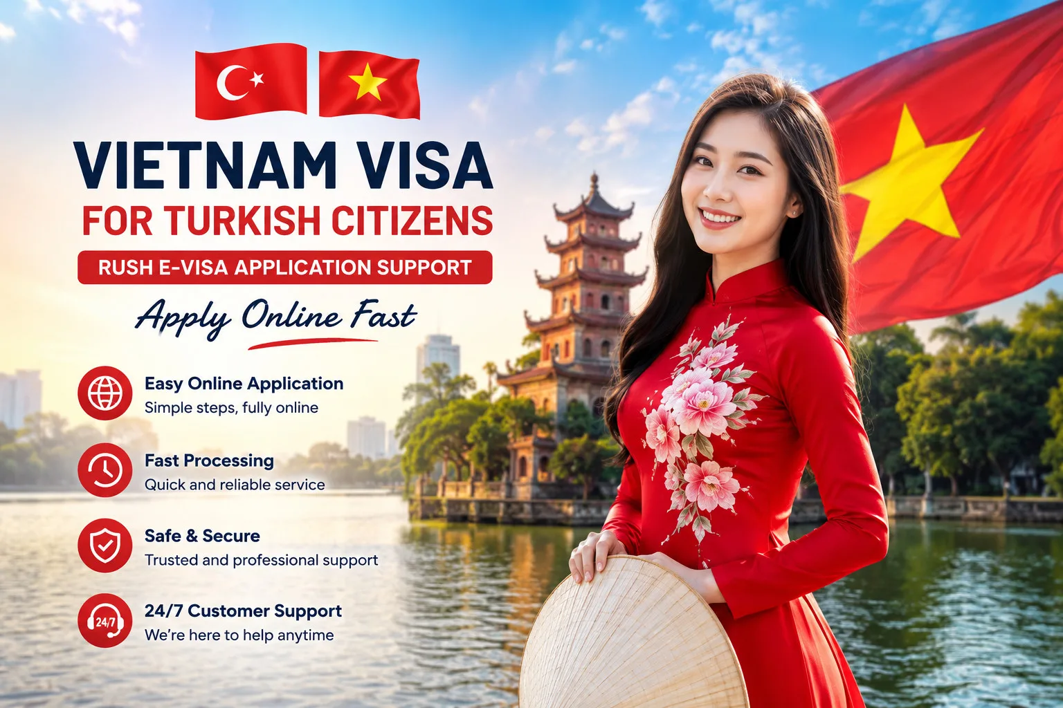 Vietnam Visa For Turkish Citizens