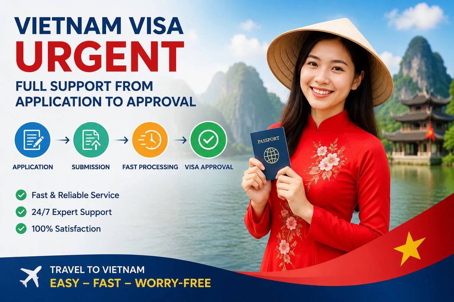 Vietnam Visa Urgent Full Support