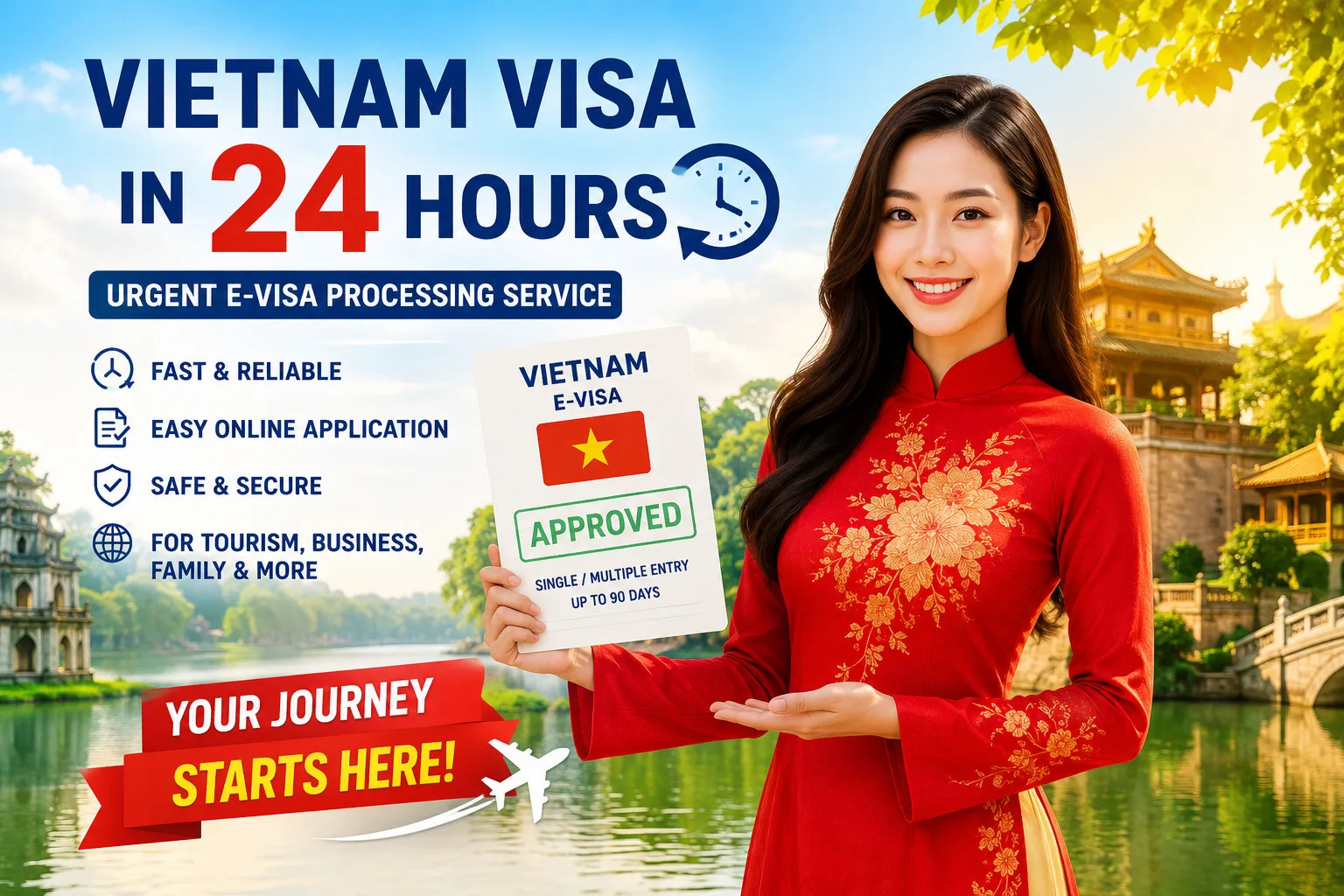 Vietnam Visa In 24 Hours