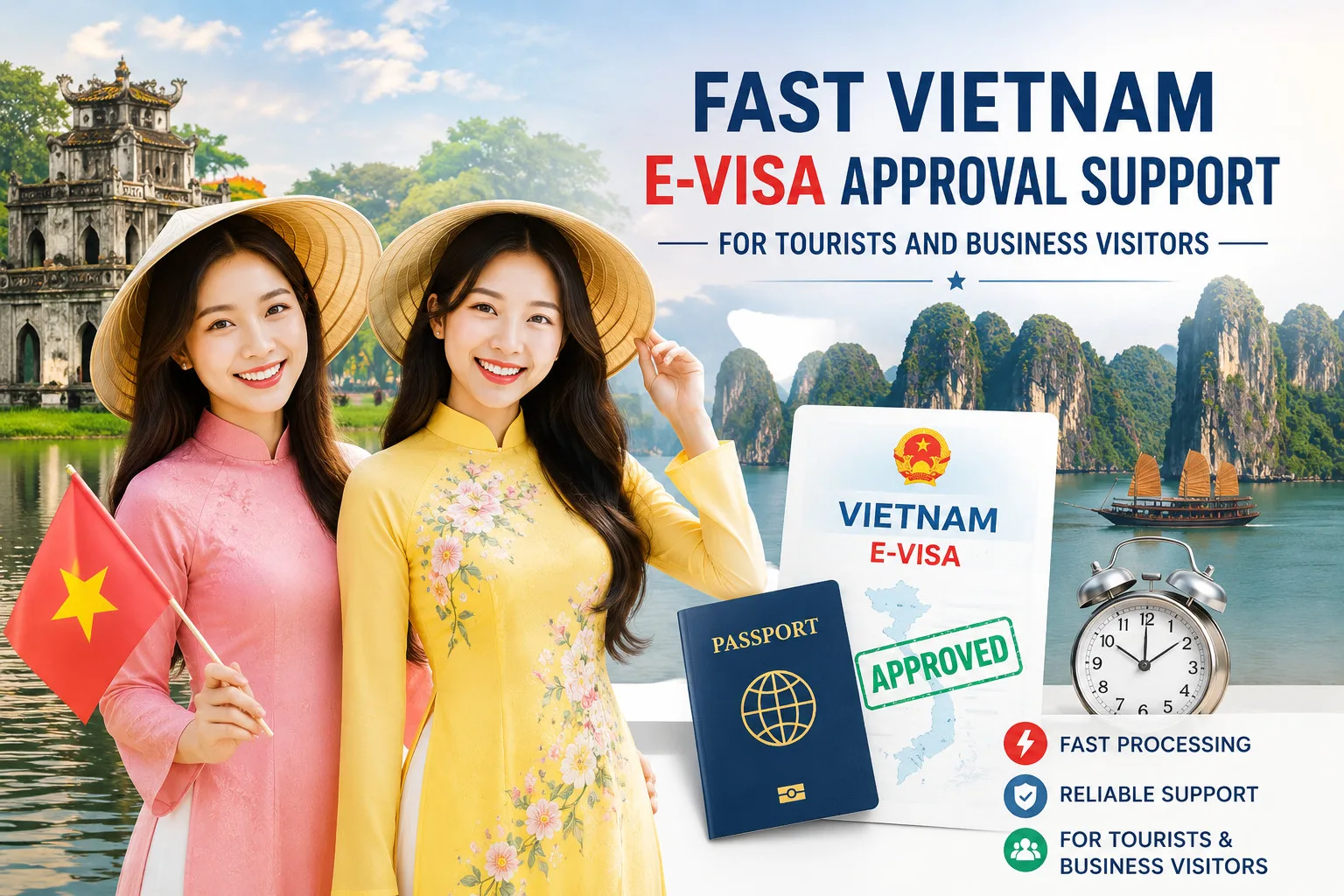 Fast Vietnam E-visa Approval Support