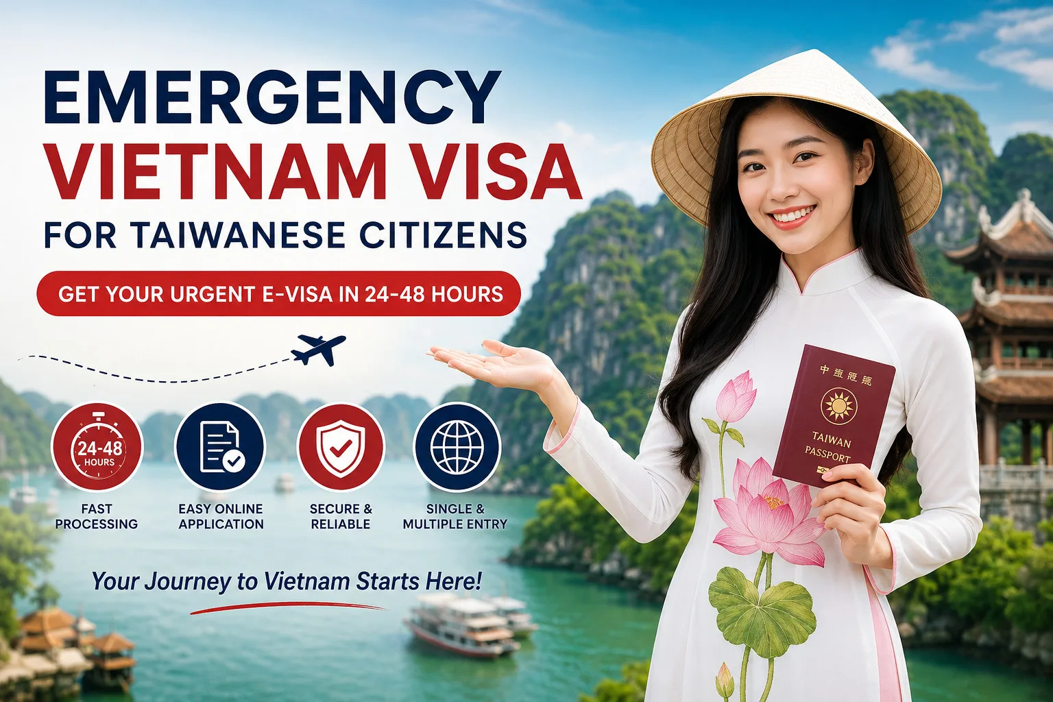 Emergency Vietnam Visa For Taiwanese