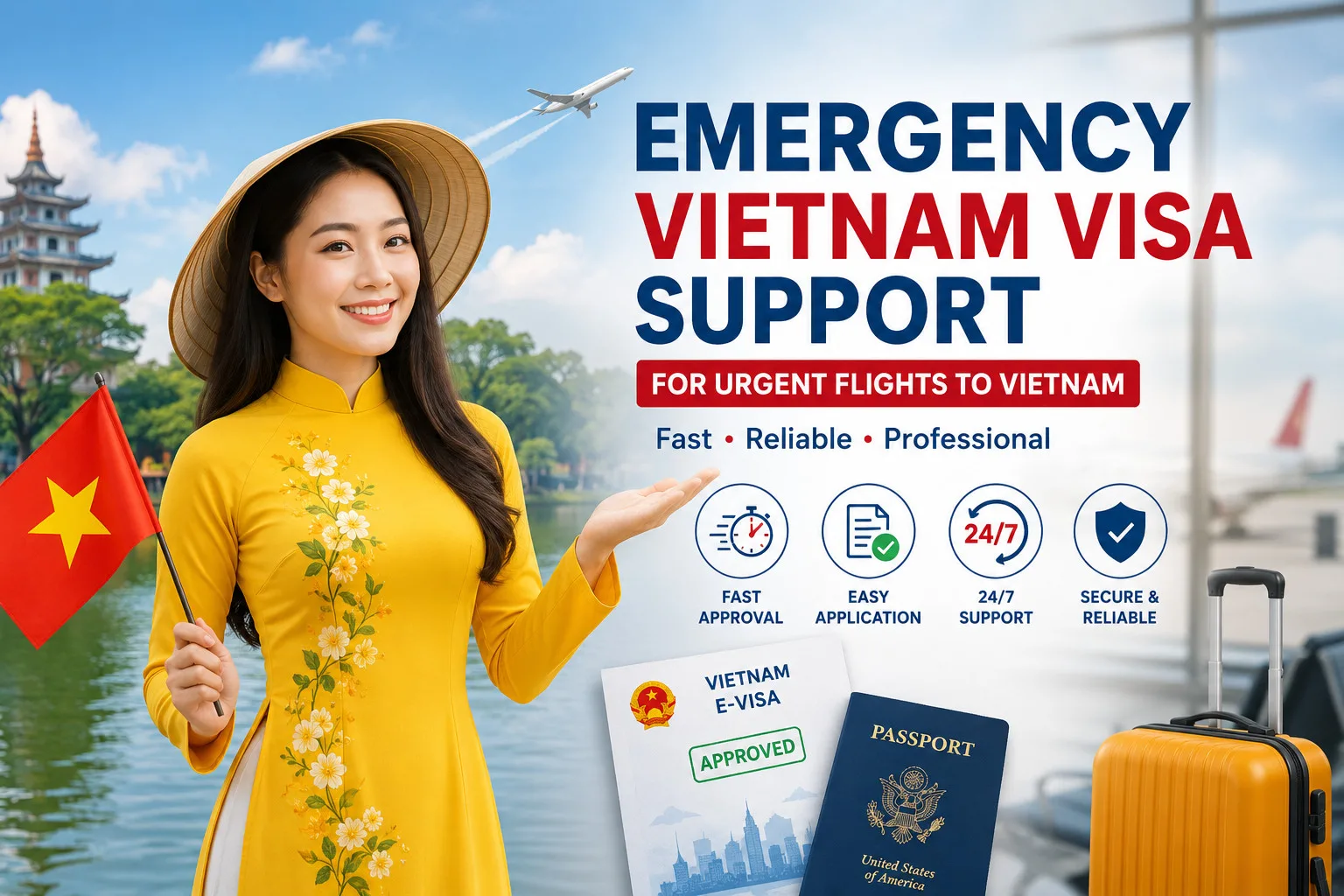 Emergency Vietnam Visa Support For Urgent