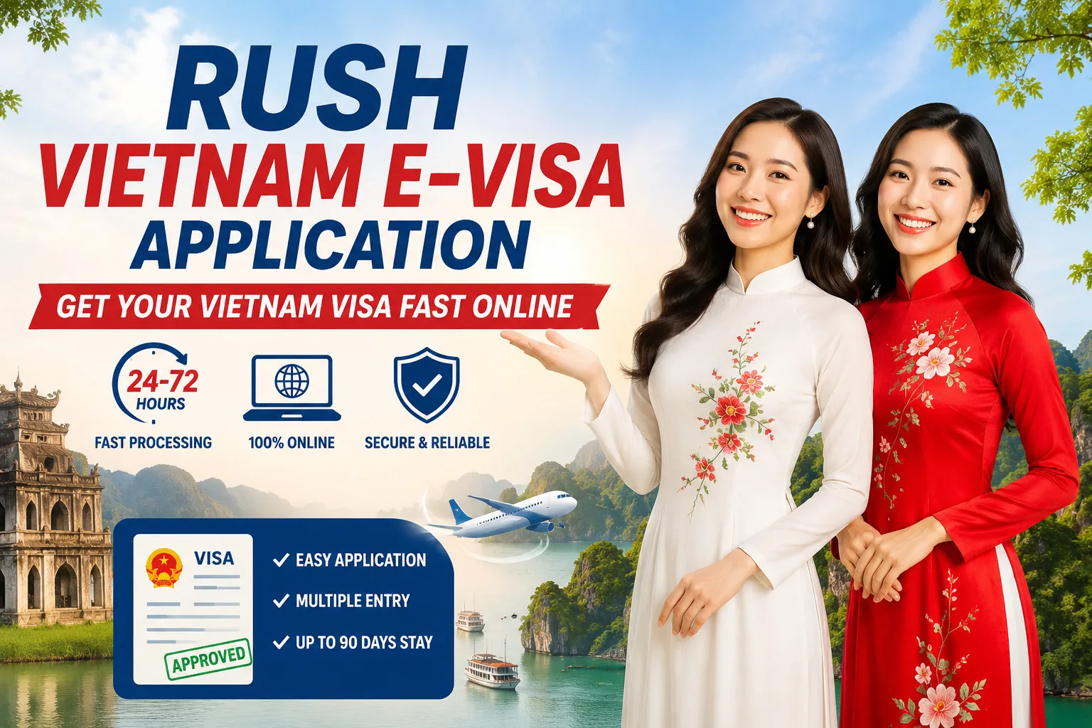 Rush Vietnam E-visa Application 2026