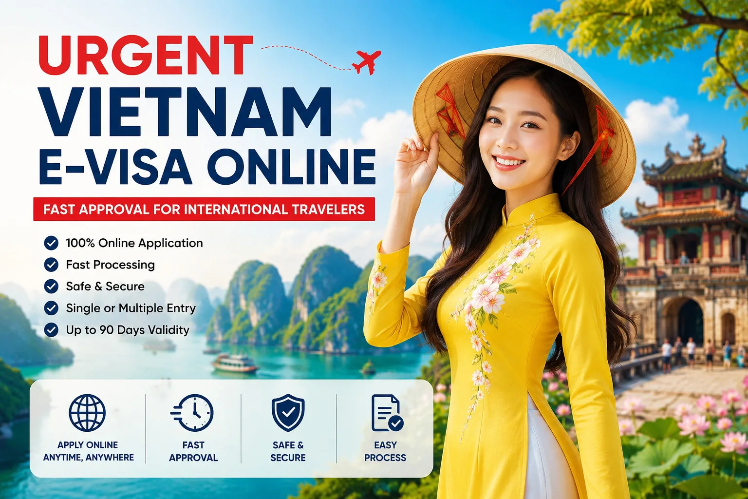 Urgent Vietnam E-visa Online