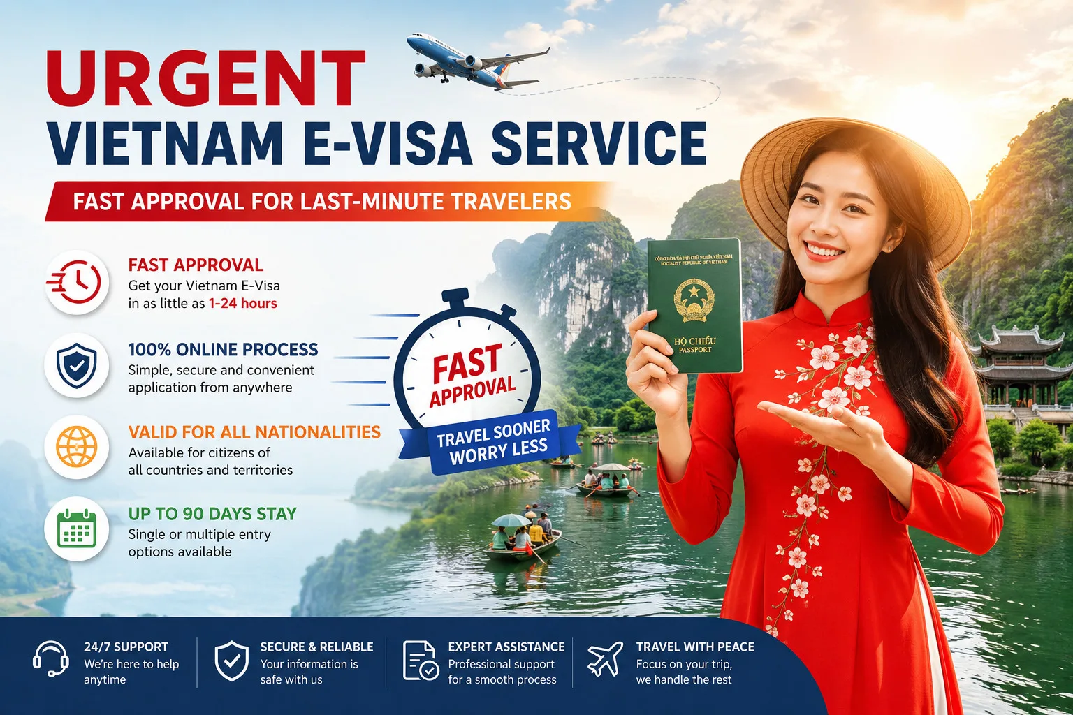 Urgent Vietnam E-visa Service 2026