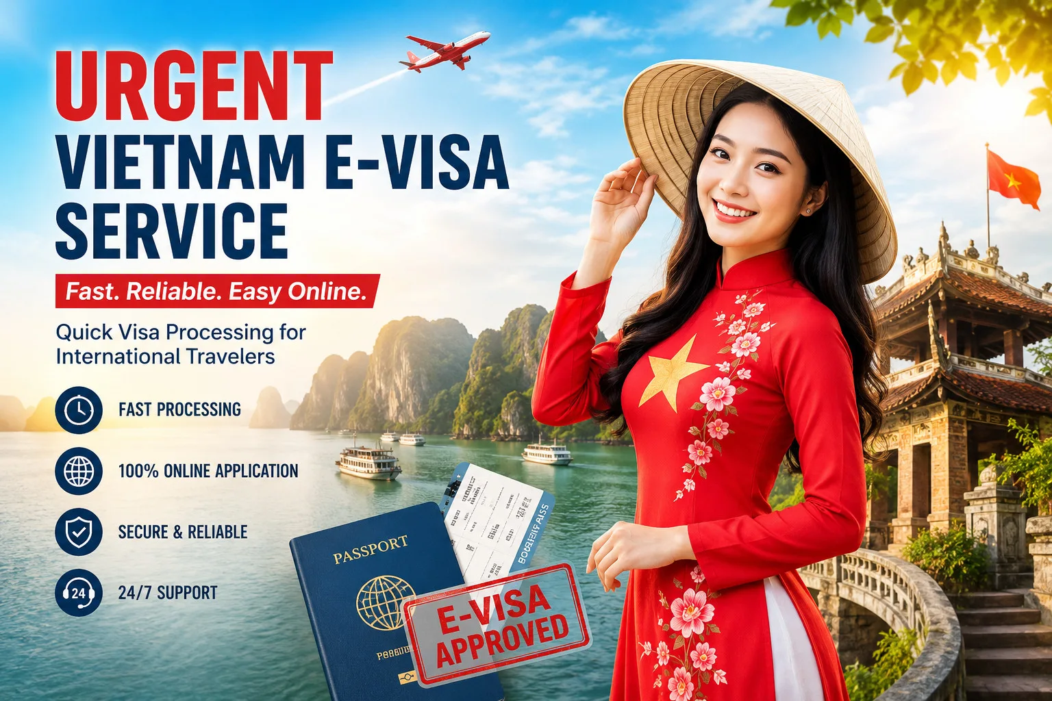 Urgent Vietnam E-visa Service