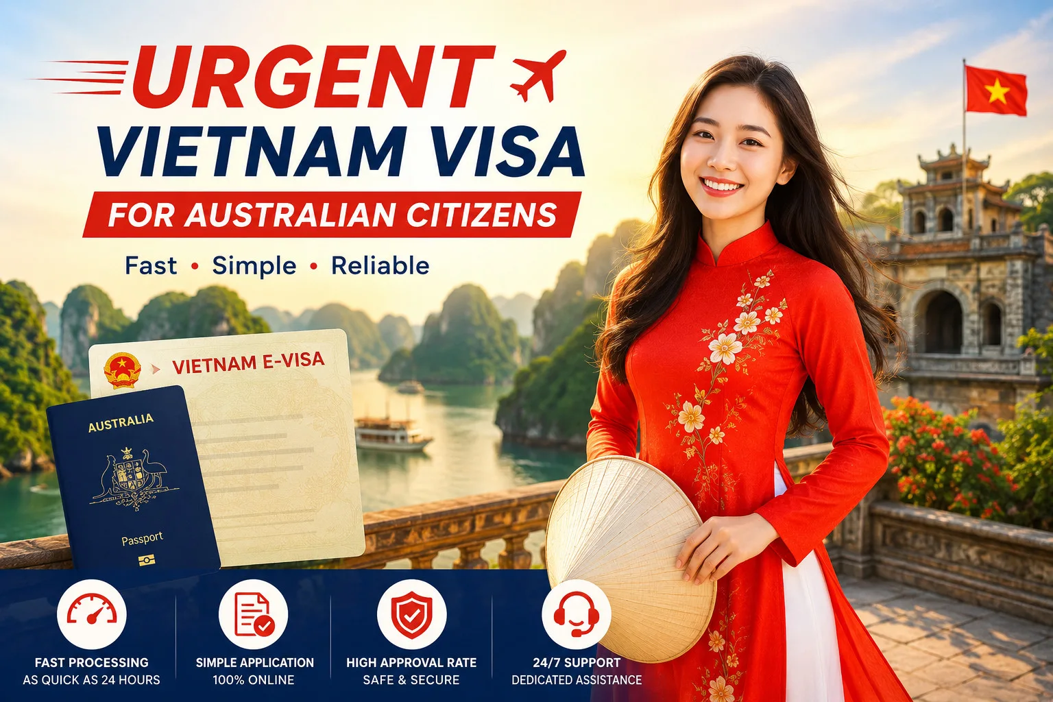 Urgent Vietnam Visa For Autralian Citizens