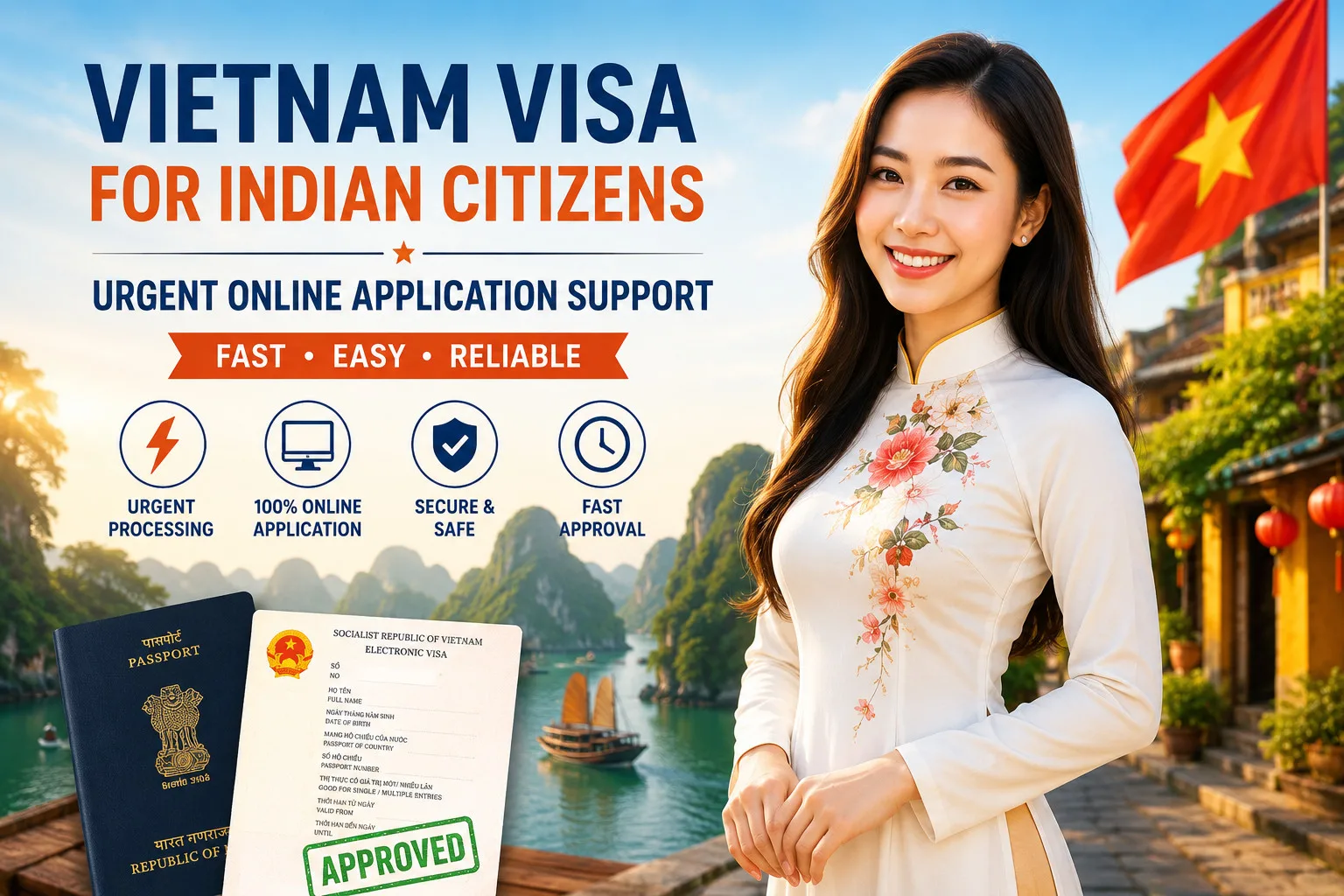 Vietnam Visa For Indian Citizens
