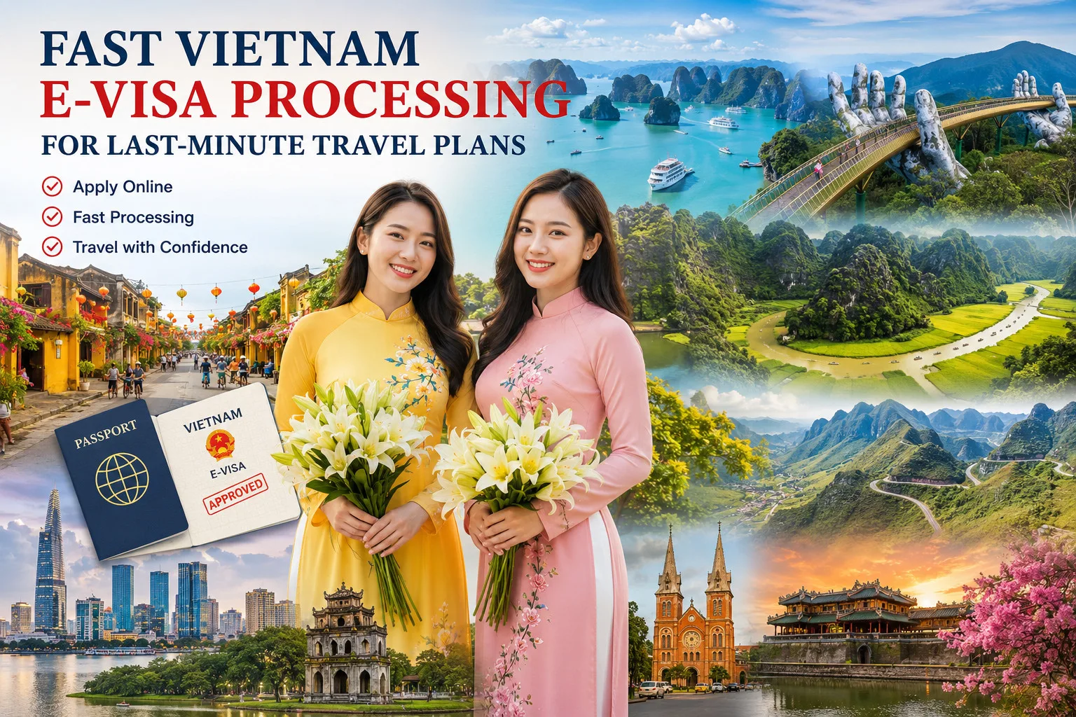 Fast Vietnam E-visa Processing For Last-minute Travel Plans