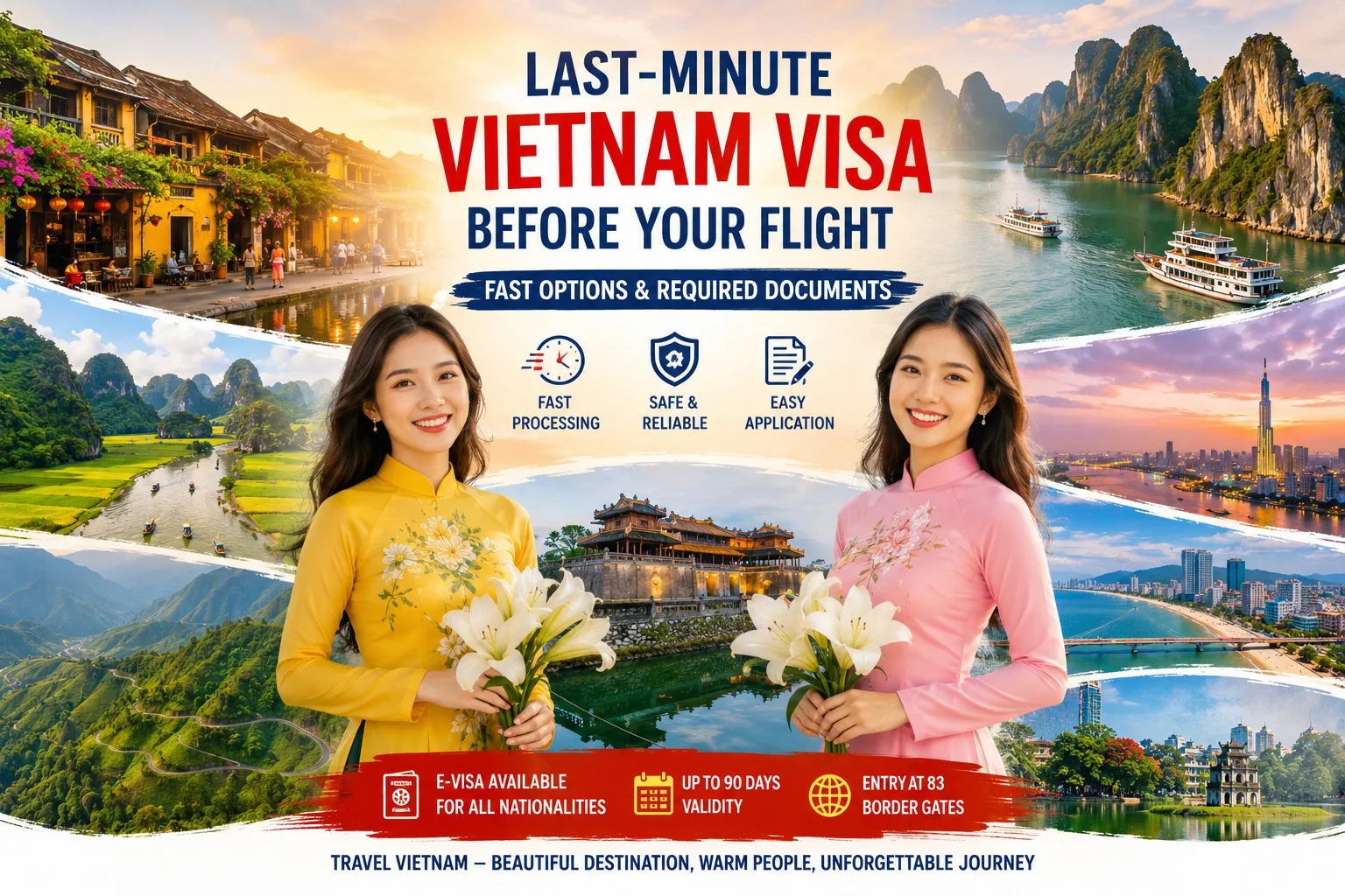 Last - Minute Vietnam Visa Before Your Flight