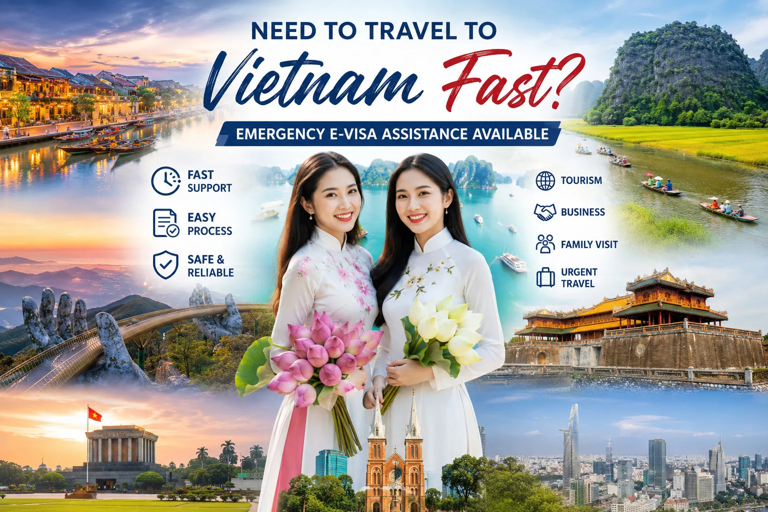 Need To Travel To Vietnam Fast Emergency E-visa 2026
