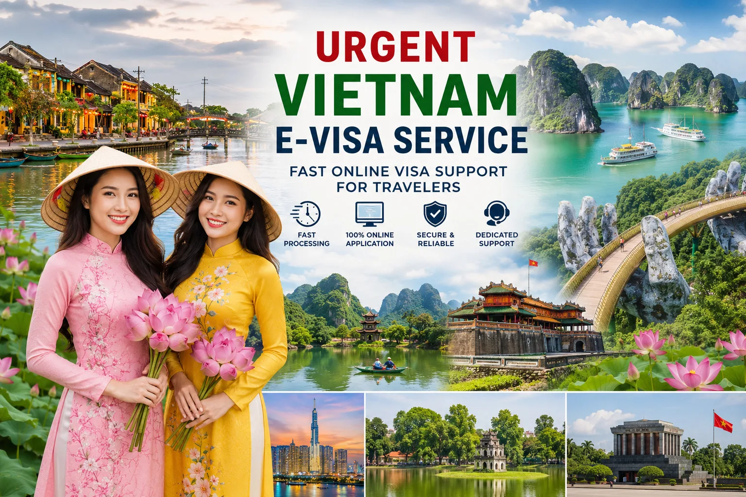 Urgent Vietnam E-visa Servicce