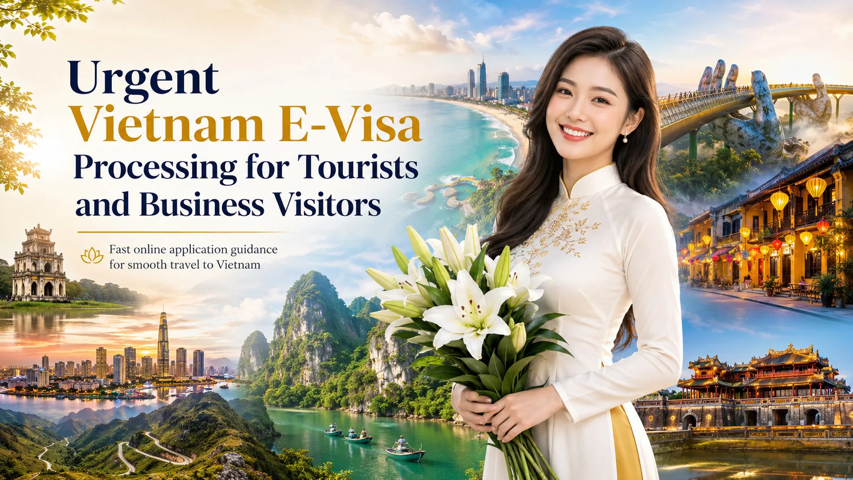 Urgent Vietnam E-visa Processing For Tourists