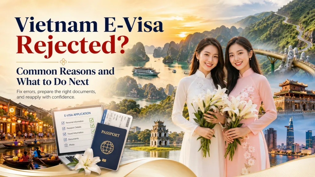 Vietnam E-visa Rejected