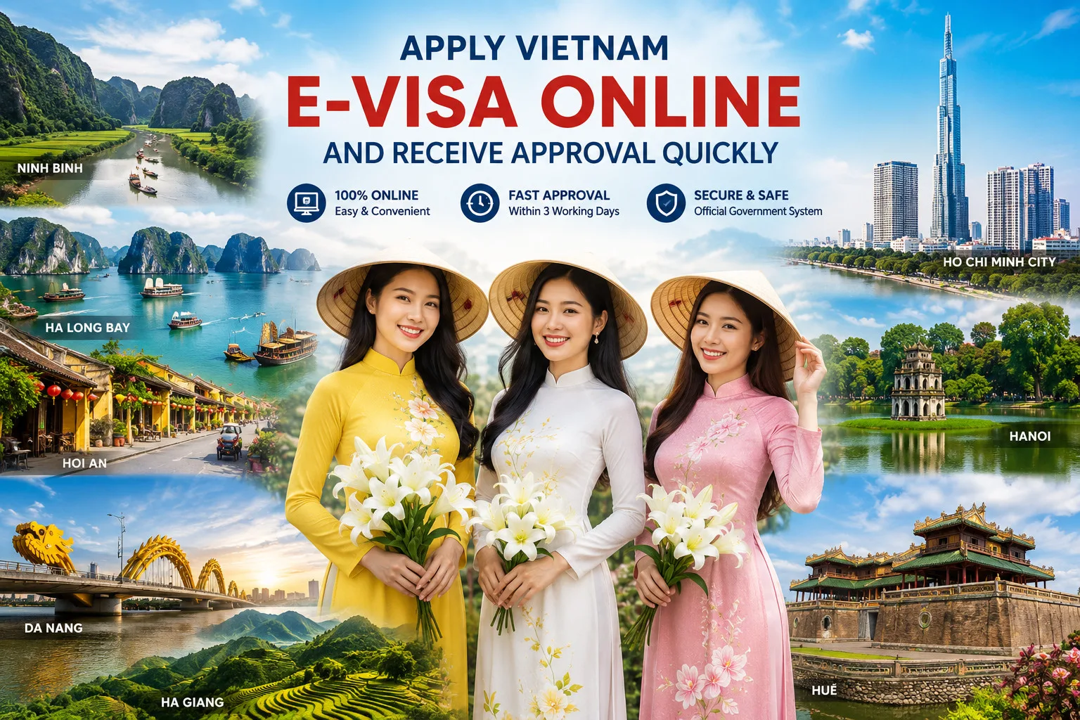 Apply Vietnam E-visa Online And Receive Approval Quickly