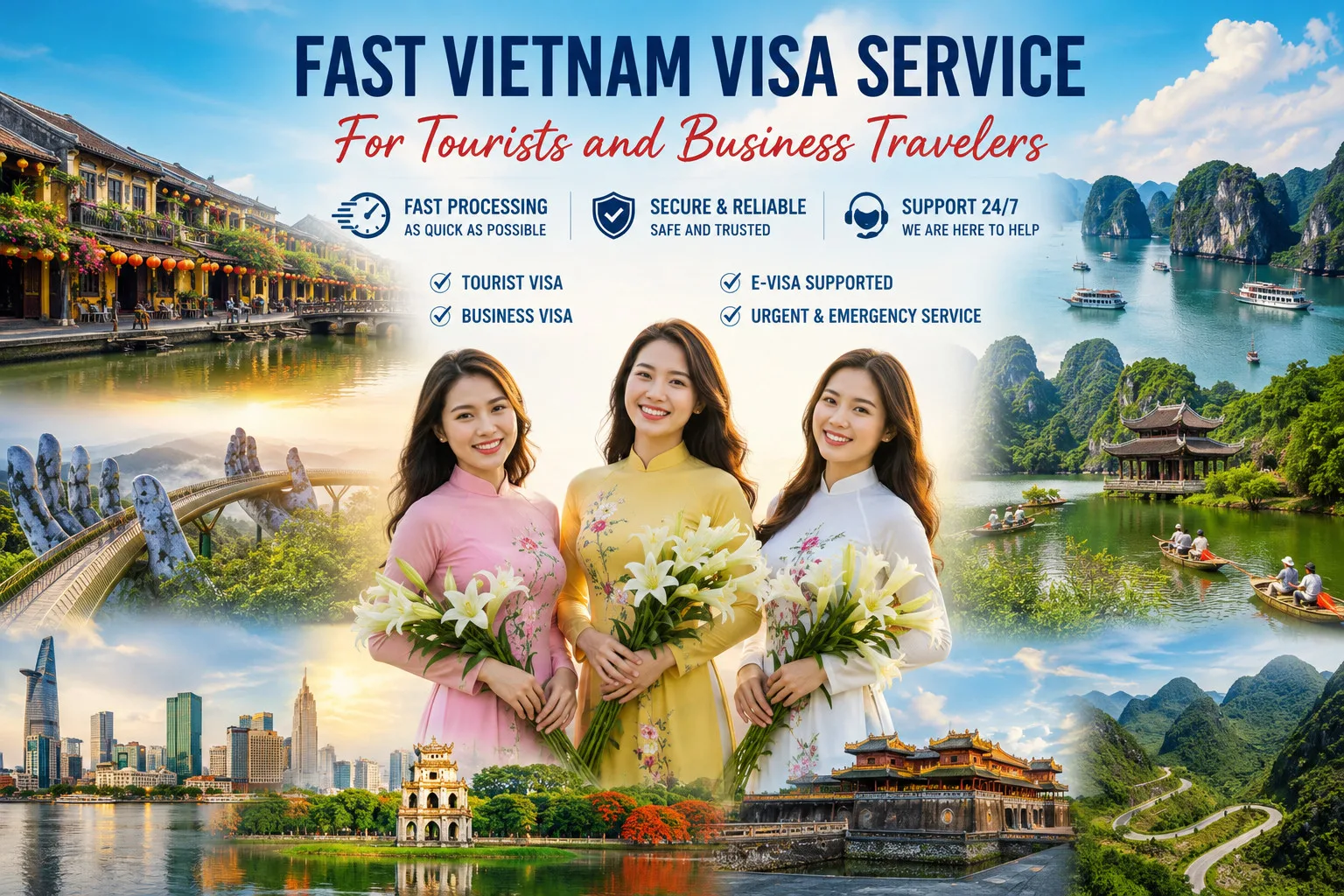 Fast Vietnam Visa Service