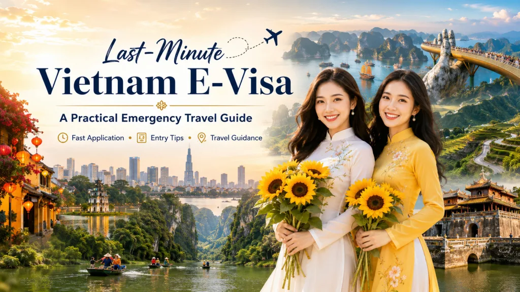 Last Minute Vietnam E-visa