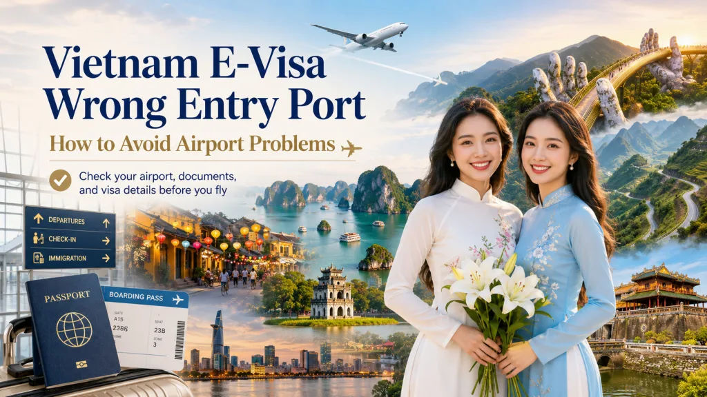 Vietnam E-visa Wrong Entry Port