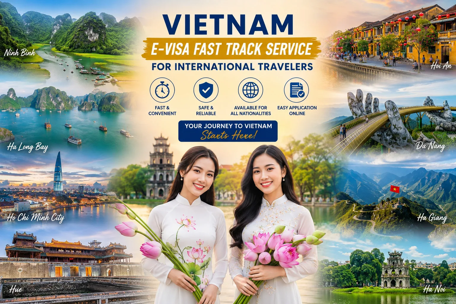 Vietnam E-visa Fast Trach Service